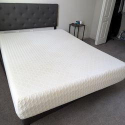 Bed Frame, Headboard And Mattress