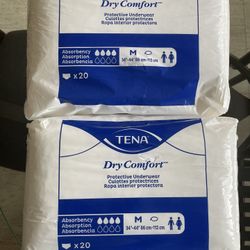 Box Of Underwear - Tena Dry Comfort