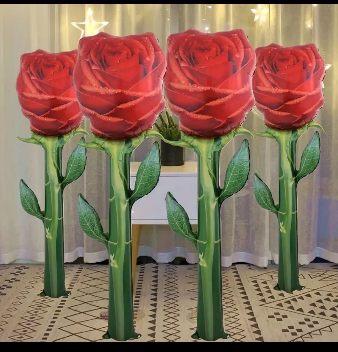 Giant rose balloon $15 each