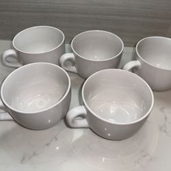 Soup Bowels (5 With Handle, 2 No Handle & 2 Rice Type! 