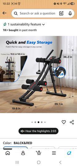 New Ab training machine