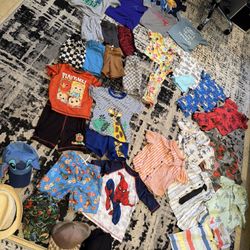 Large Bag, Toddler Boys, Summer Spring Clothing 4t