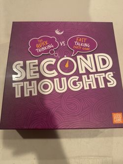 Second Thoughts Board Game