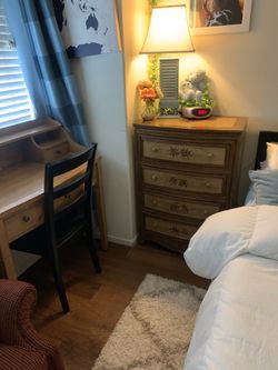 Chest Of Drawers Nightstand  Storage Dresser