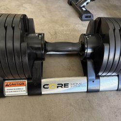 Core Home Fitness Adjustable Weights (Used)