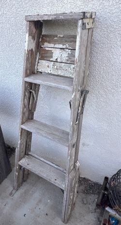 Vintage Wooden Ladder