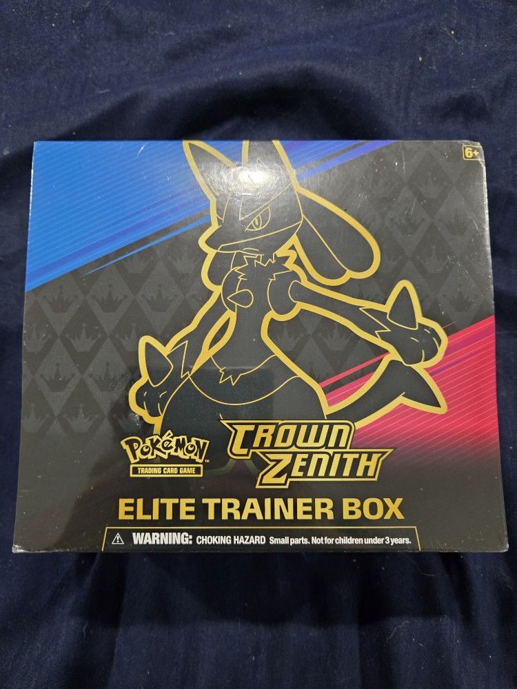 Pokémon Crown Zenith Etb Sealed