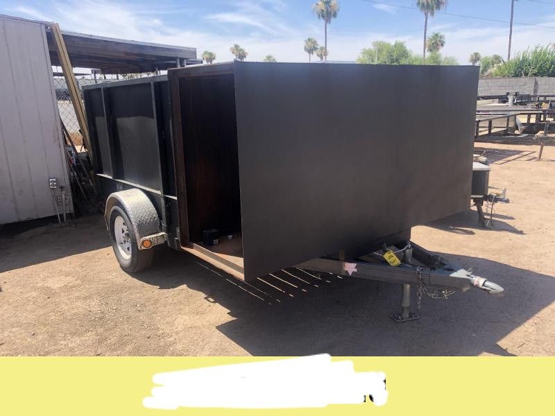 2017 PJ TRAILER 6.5X10 W/ 4' SIDES LANDSCAPE FOR SALE!