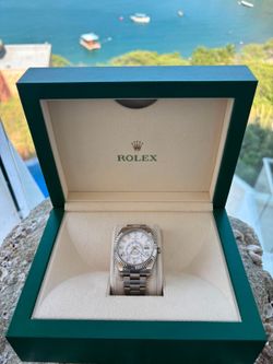 Rolex sky oro blanco