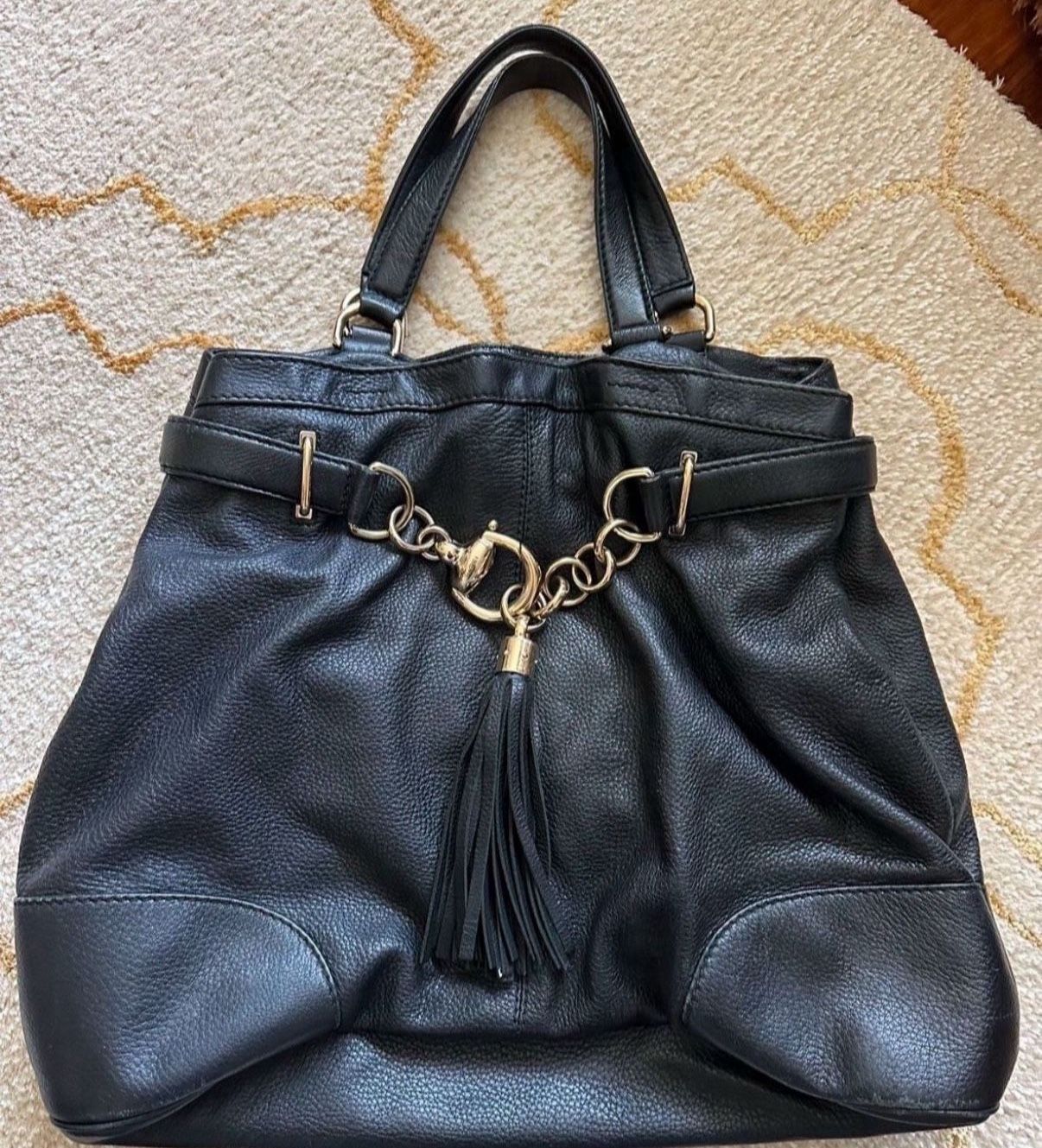 Large Gucci tassel purse