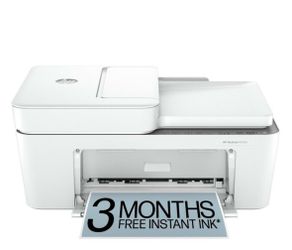 HP DeskJet 4255e Wireless AlI-in-One Color Printer Scanner Copier with 3 Months Free Instant Ink (588S6A)