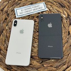Apple IPhone XS Max 6.5 - Pay $1 DOWN AVAILABLE - NO CREDIT NEEDED