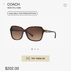 Coach Sunglasses