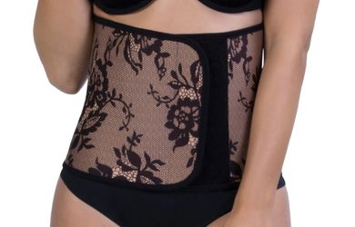 Belly Bandit Couture Black Lace Postpartum Belly Wrap