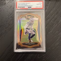 2020 Panini Select Trevon Diggs Die-Cut Copper Prizm /355 #196
