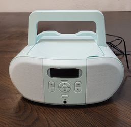 Portable CD Player Boombox with FM Radio