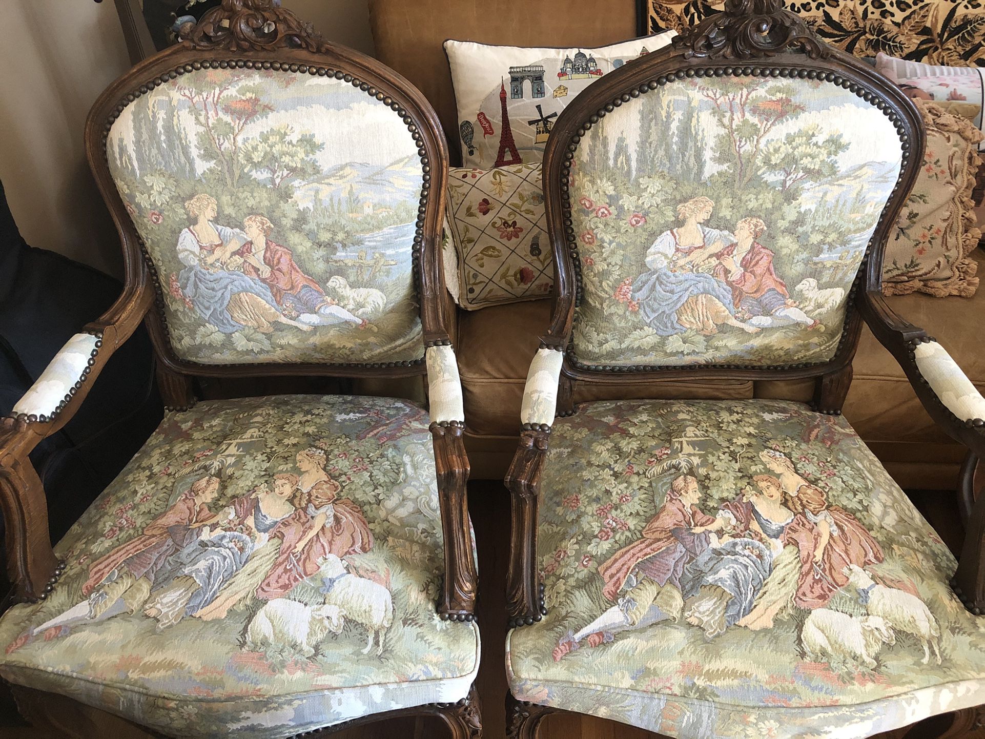 Antique French Provincial Chairs