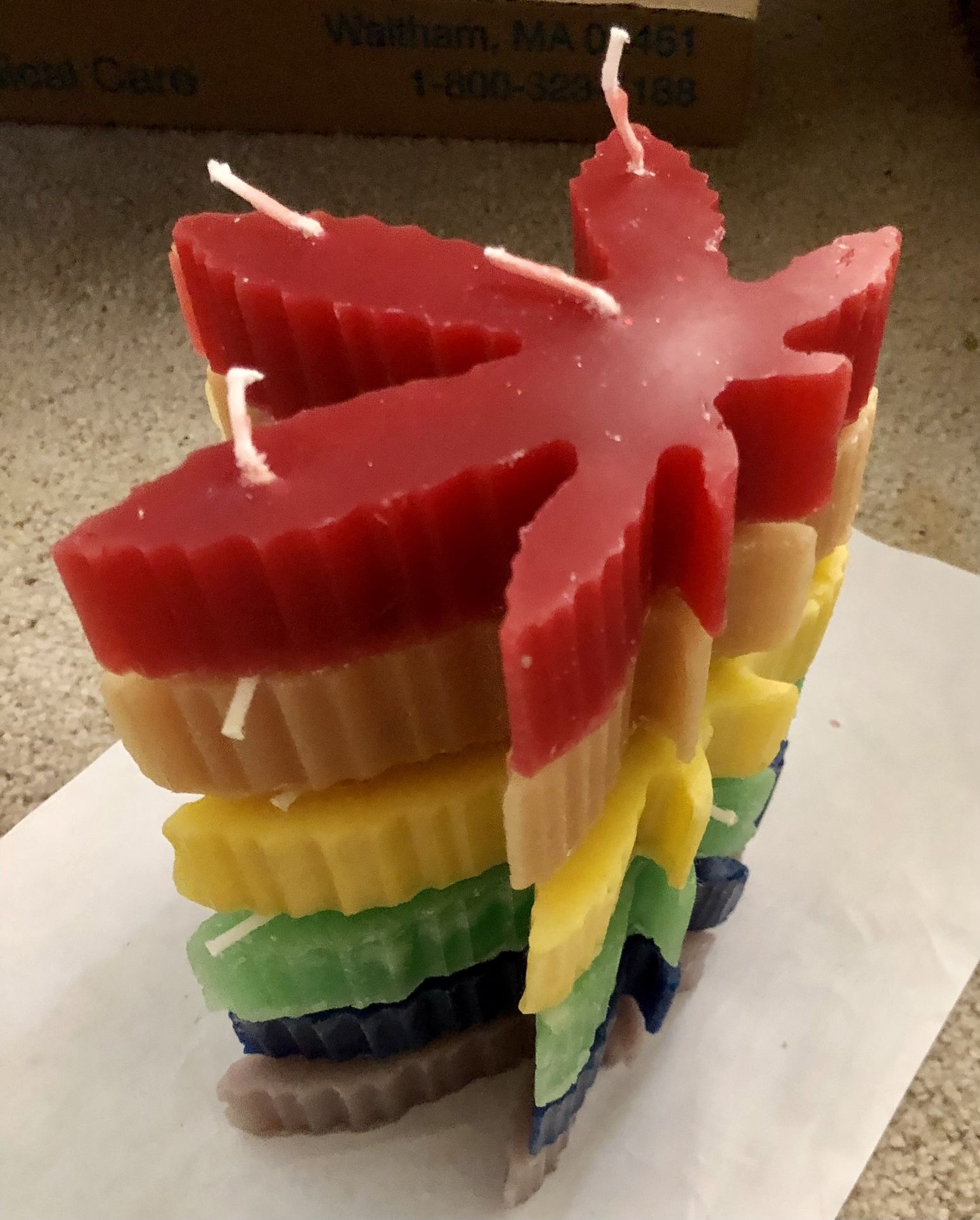Pride Set Of Hemp Oil Infused Marijuana Candles