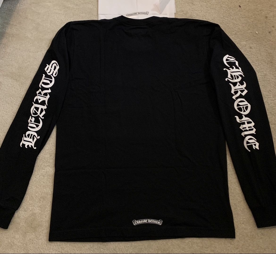 NEW XL Chrome Hearts F*CK YOU Neck Collar Tattoo logo Black