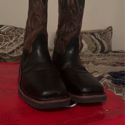 Justin Steel Toe Workboots x2