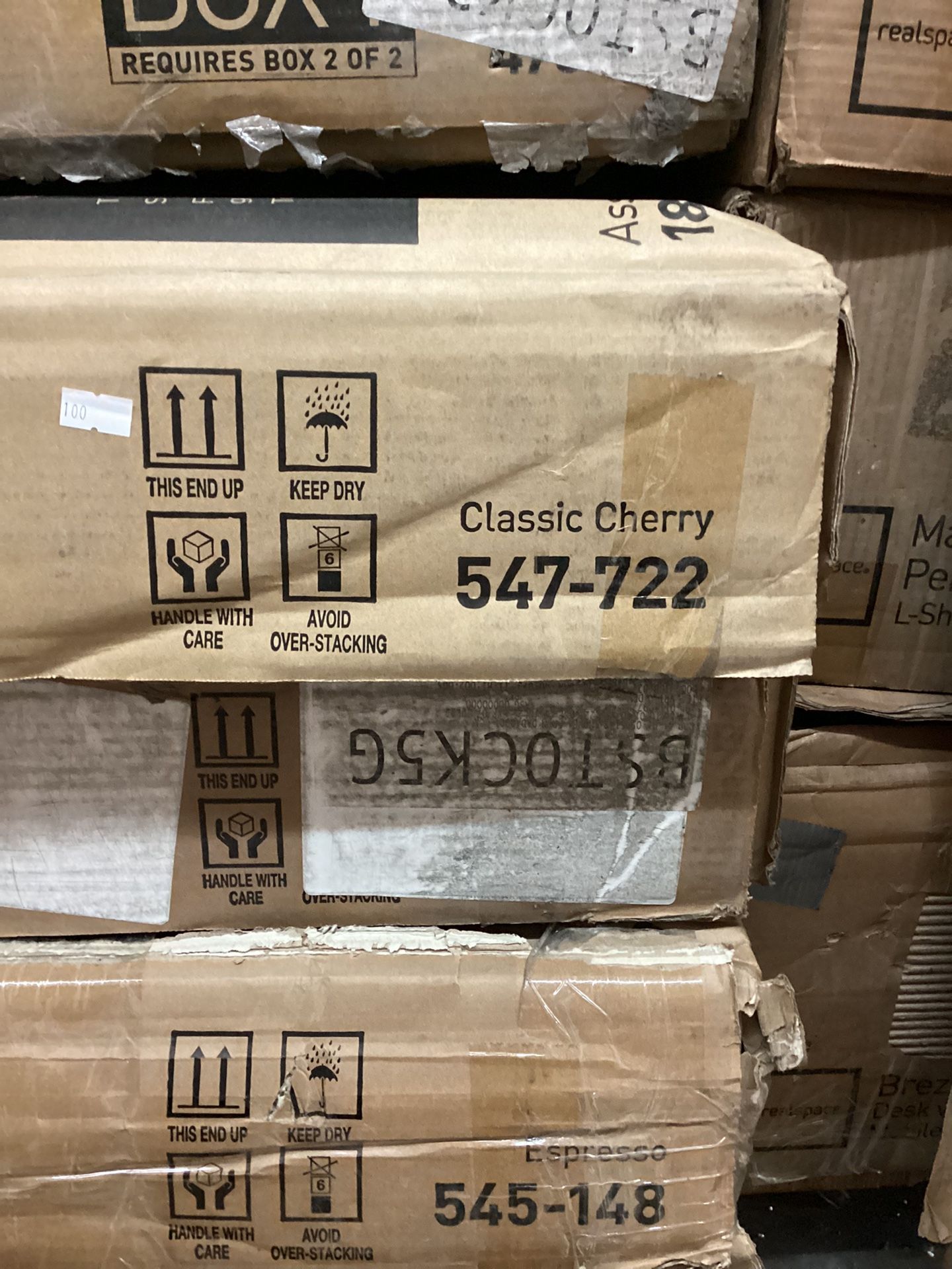 Realspace Magellan 19”D Vertical 4Drawer File Classic Cherry