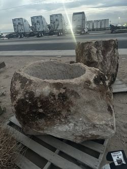 Hand-Carved PLANTERS 4 SALE