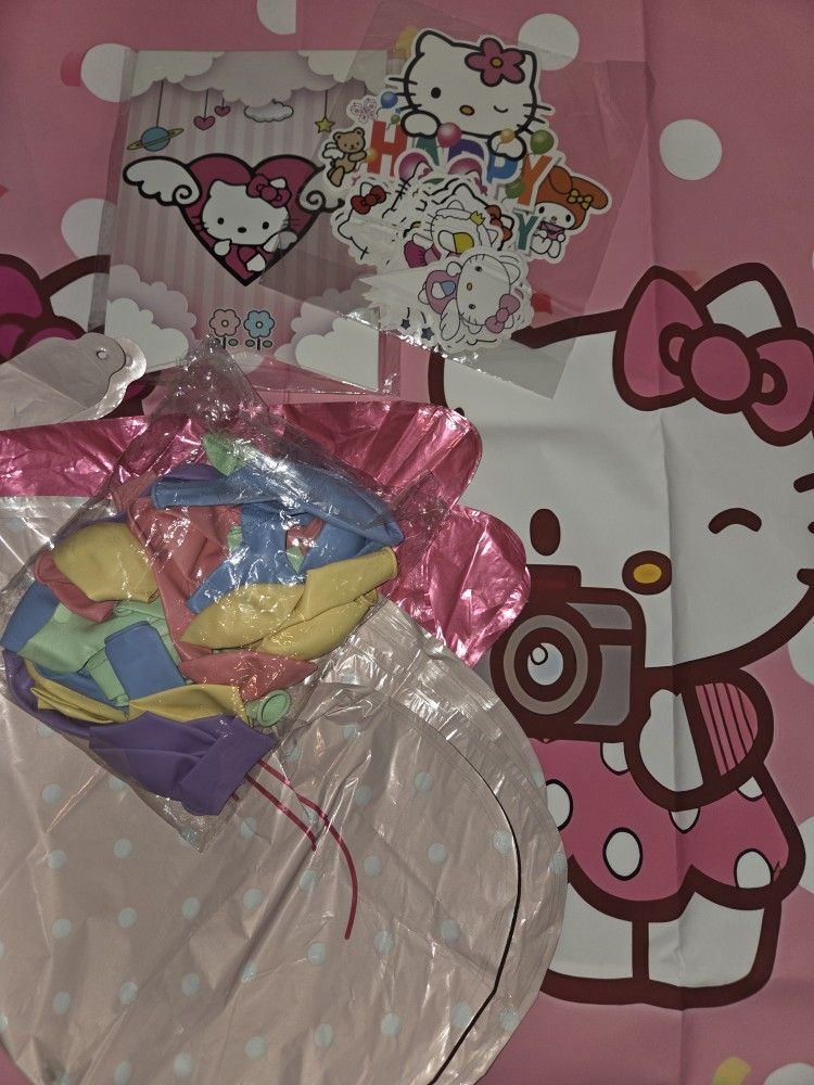 #4 Hello Kitty Birthday Party Supplies
