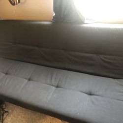 Black futon