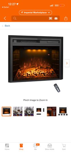 Electric Fireplace Heater