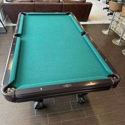 Beautiful Brunswick Pool Table and Poker table