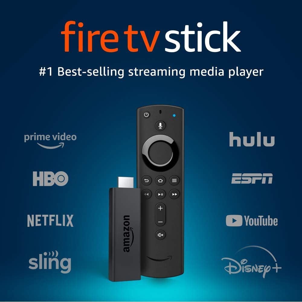 New In box: Fire TV Stick with Alexa Voice Remote, streaming media player