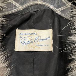 Peter Caruso Mink Leather Jacket 