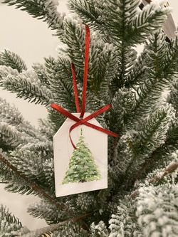 Hand Painted Christmas Ornament 