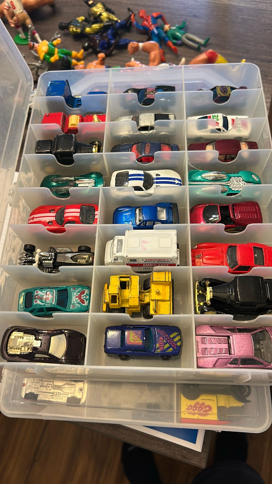 Hot wheels 80s 90s Vintage Hot wheels 100 Car Collection