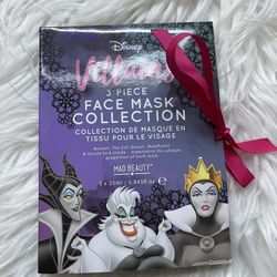Villains 3 Piece Face Mask Collection 