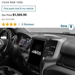 2019-2022 Ram 12.1 Inch Radio For Sale🔥🔥🔥
