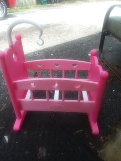 Kids doll cradle