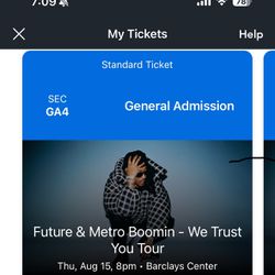 “We Trust You Tour” Tickets!!!!! Metro Boomin And Metro