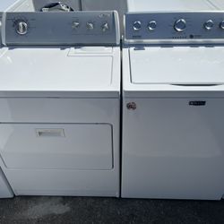 Maytag Washer And Whirlpool Electric Dryer