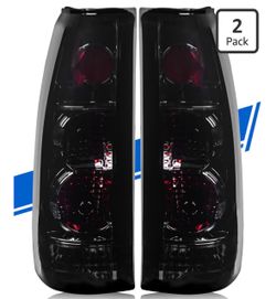 Tail Light Assembly Compatible with Chevrolet/GMC Silverado Sierra C/K Truck 1988~1998, 1995~1999 Tahoe, 1992~1999 Yukon, 1992~1999 Suburban, 1992~199