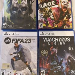 4 Games $80 3ps5 And PS4