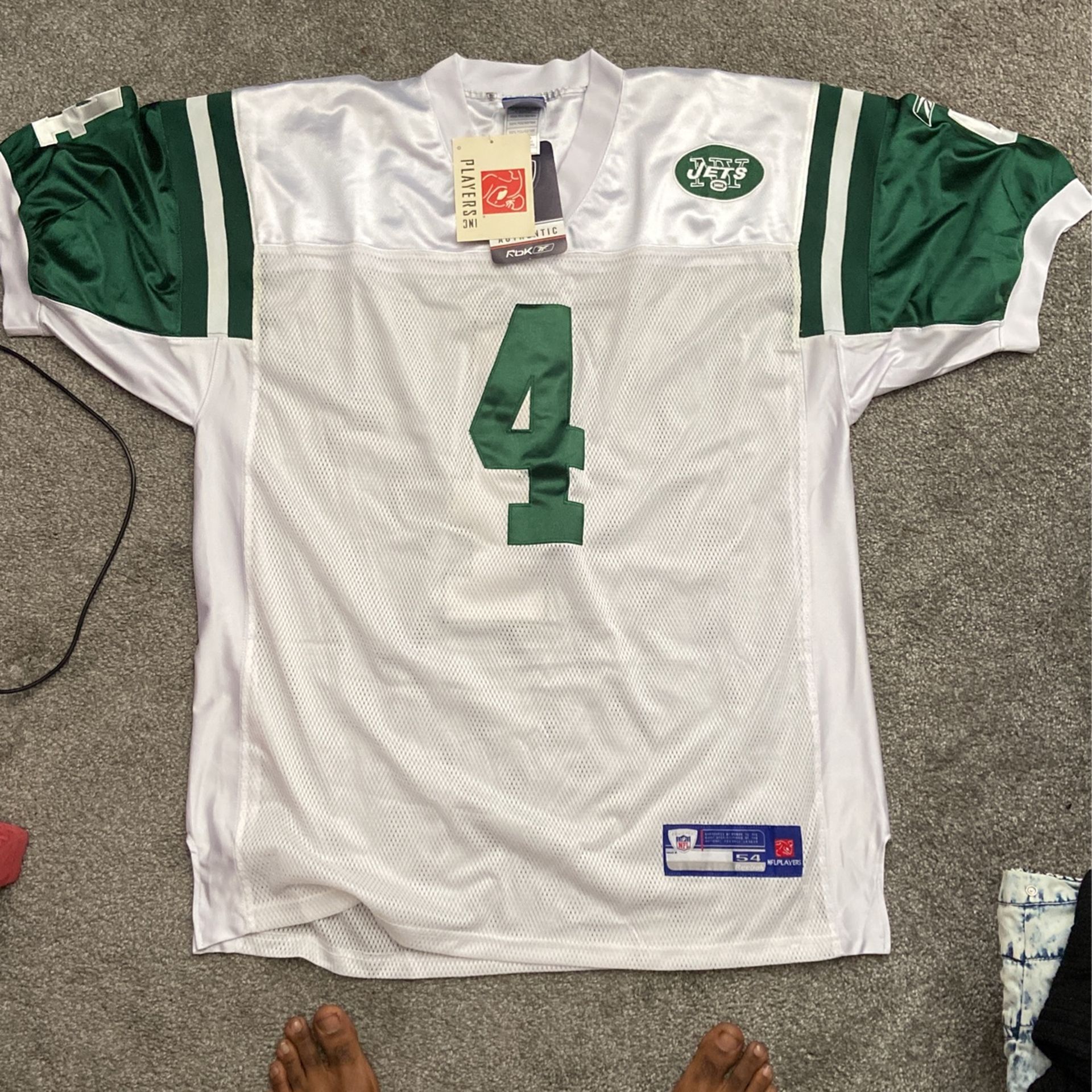 NFL Hall Of Famer Brett Favre New York Jets Jersey #4