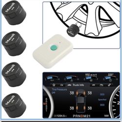 TPMS Sensor for Ford F-150 Bronco Escape Expedition Explorer Focus Fusion Ranger, Lincoln Mercury, TPMS Sensors Set of 4 with TPMS19 Relearn Tool, Ext