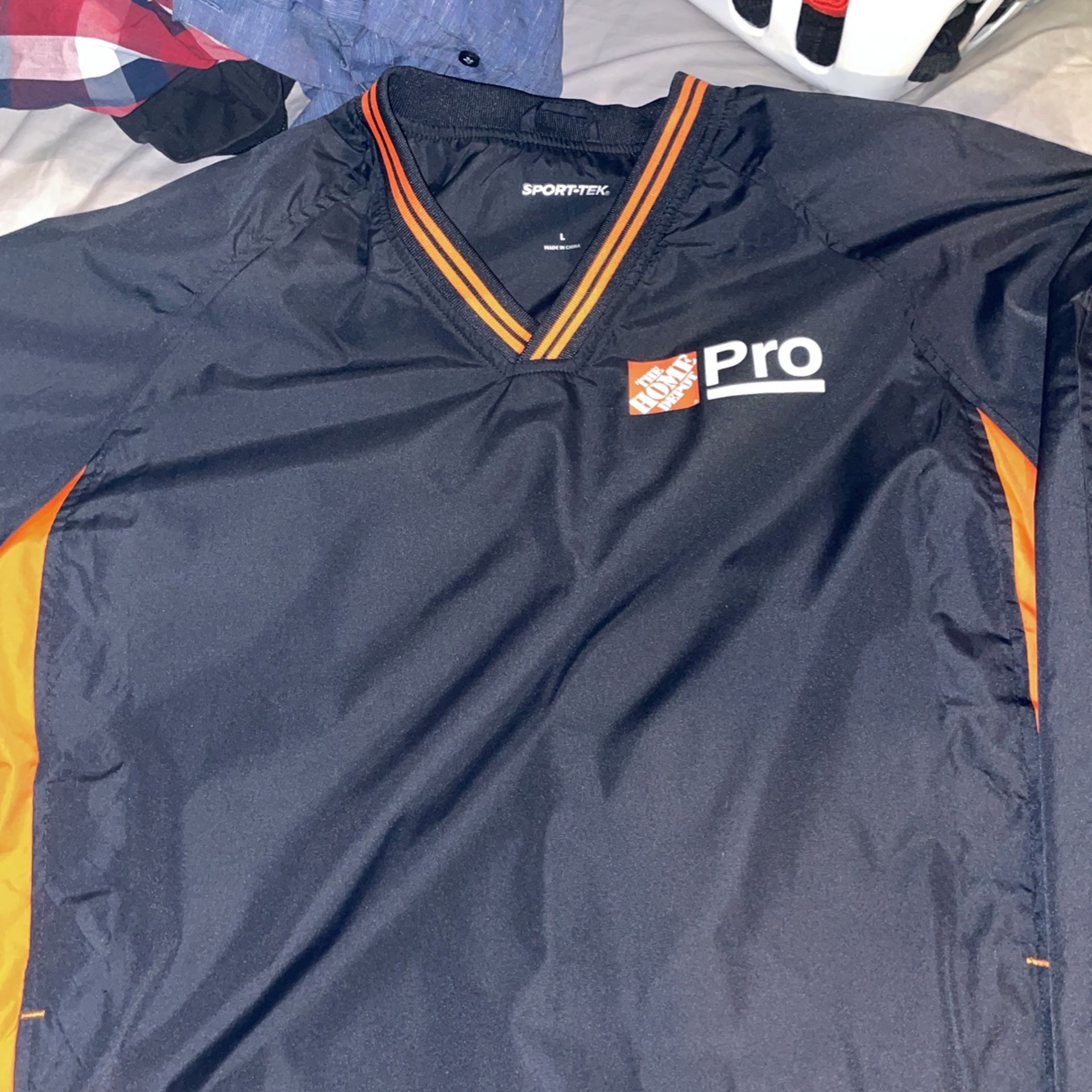 Home Depot Logo Size Large Windbreaker