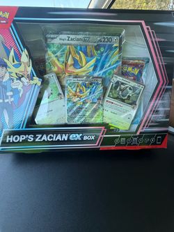 Pokemon Zac’s zacian ex box
