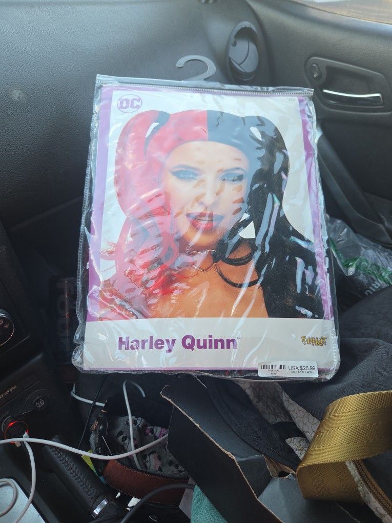 Brand New Harley Quin Halloween Wig