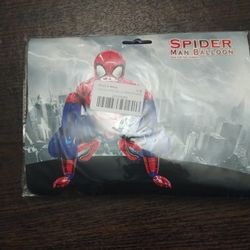 Spiderman Ballon And Cake Topper