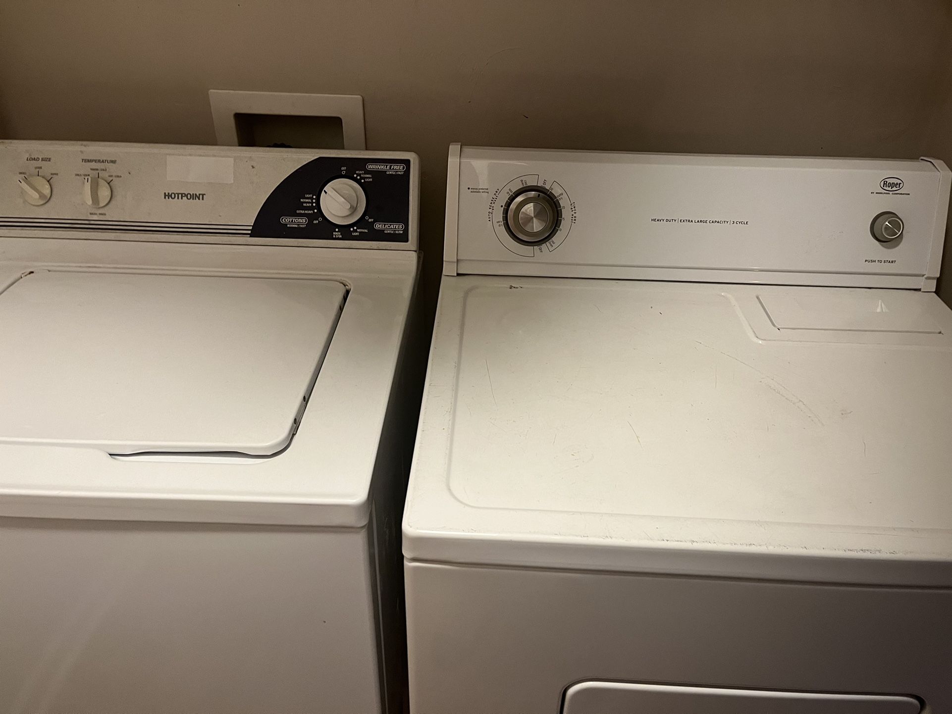 Used Washer and Dryer In Good Condition 