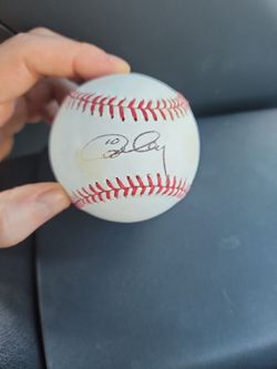 Ron Cey signed baseball. Not authenticated