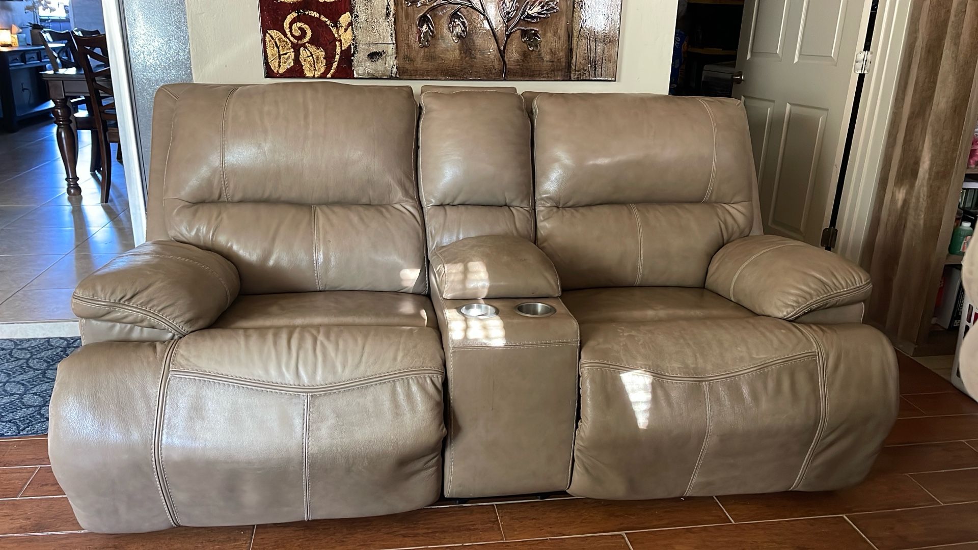 Recliner Leather Sofas